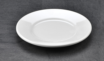 TUVA CLASSIC 21 CM. DÜZ TABAK- BEYAZ