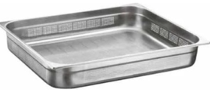 2/1 100 mm Delikli Gastronom Küvetler