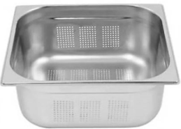 2/3 100 mm Delikli Gastronom Küvet